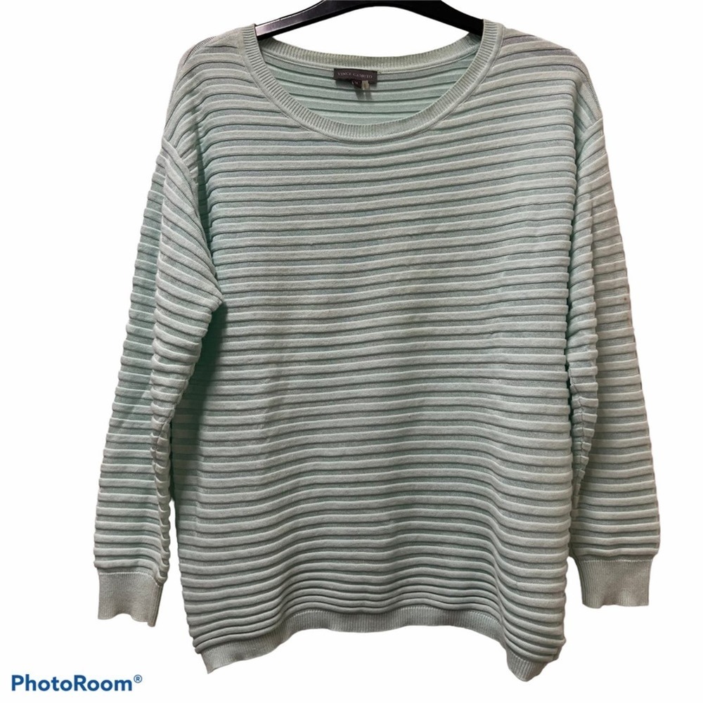 Vince Camuto Ribbed Knit Sweater M
